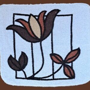 Vtg 70s Tulip Washcloths